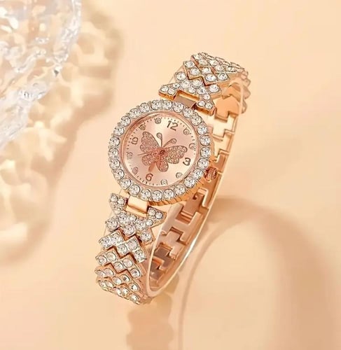 طقم ساعه مع اكسسوارات