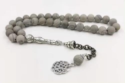 سبحة حجر الطبيعي