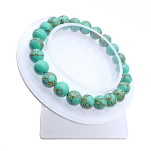 سوارة حجر الفيروز الطبيعي