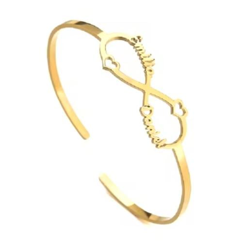 سوارة مطلي بالذهب حسب الاسم