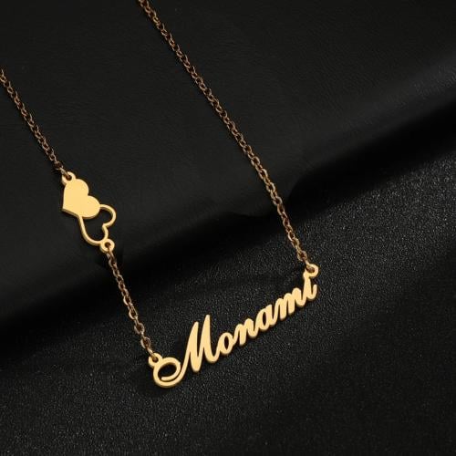 سلسال مطلي بالذهب حسب الاسم