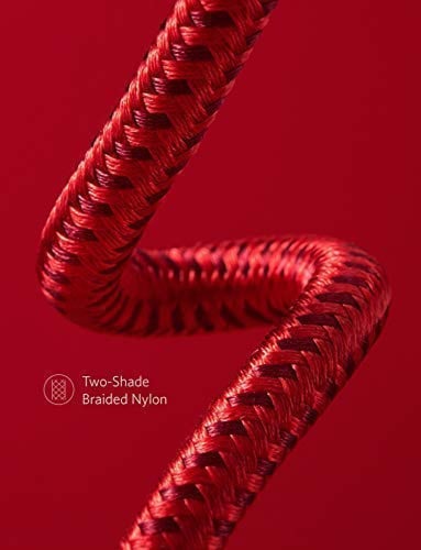 كيبل أنكر لايتننج أبل باور لاين بلس II أحمر 0.9 مت...