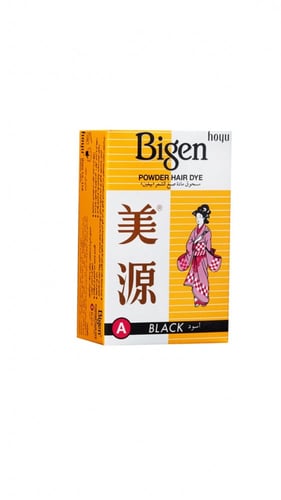 بيجين مسحوق صبغ الشعر أسود