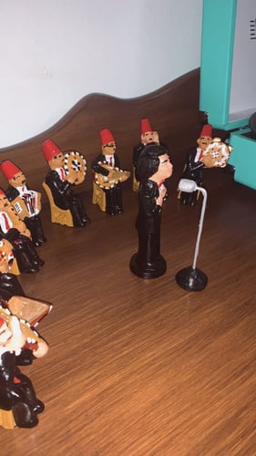 تحفة عبدالحليم حافظ مع الفرقه