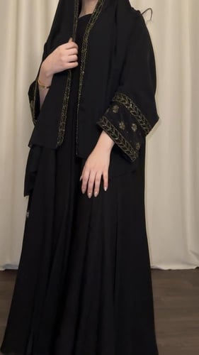 عبايه ( N8 ) شك ذهبي