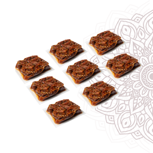 خلاص القصيم مجروش بالشمر 1×8حبات