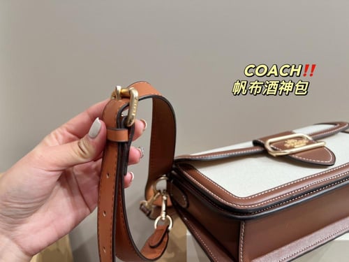 Coach brown bag