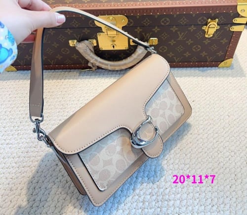 Coach tabby 20cm ستراب جلد