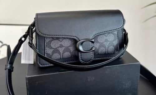 Coach tabby 20cm ستراب جلد