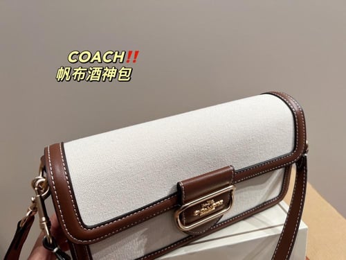 Coach brown bag