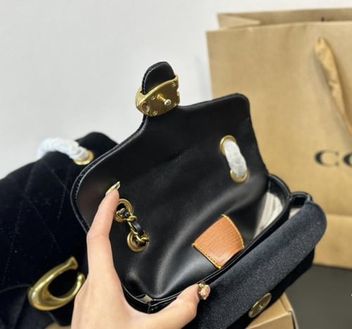 Coach tabby مخمل