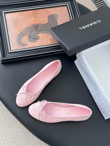 Chanel Ballerina pink flat