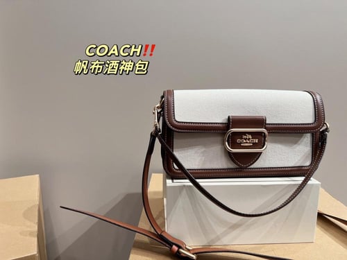 Coach brown bag