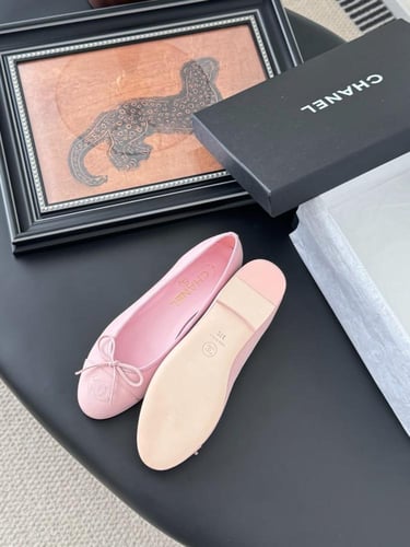 Chanel Ballerina pink flat