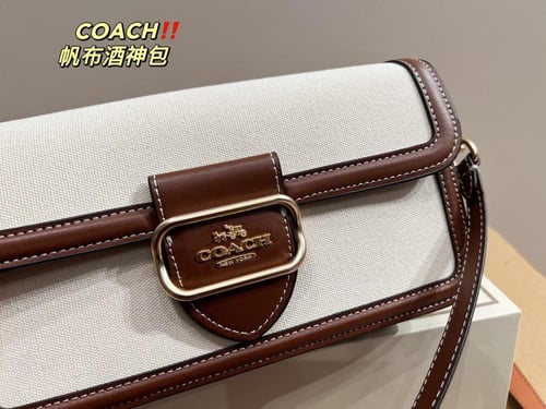 Coach brown bag