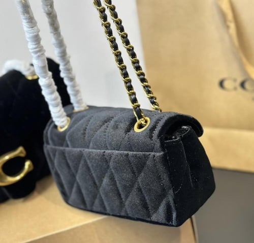 Coach tabby مخمل