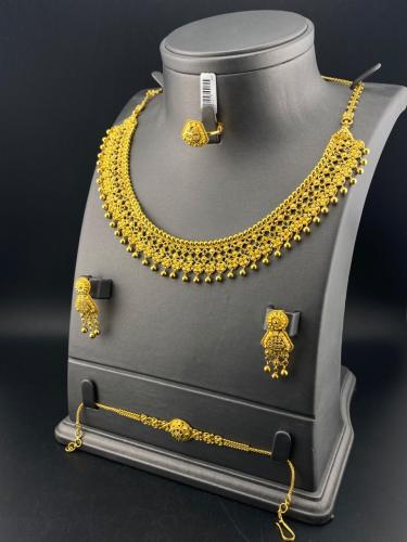 طقم هندي ذهب عيار 21 وزن 58.95
