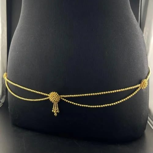 حزام ذهب عيار 21 وزن 44.69
