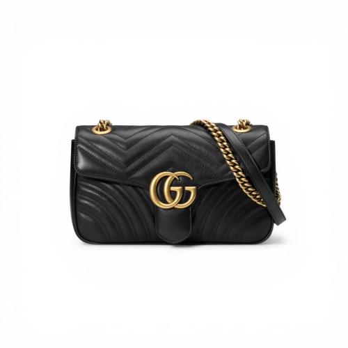 شنطة GCC مارمونت GG صغيرة باللون الأسود