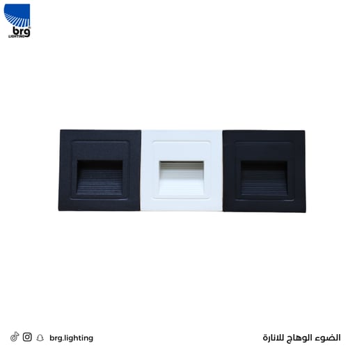 إنارة درج مربع