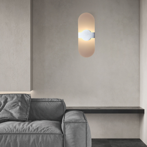 أبليك جداري مودرن فضي