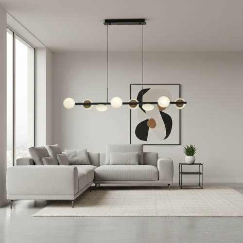 ثريا مودرن خطية مستطيل