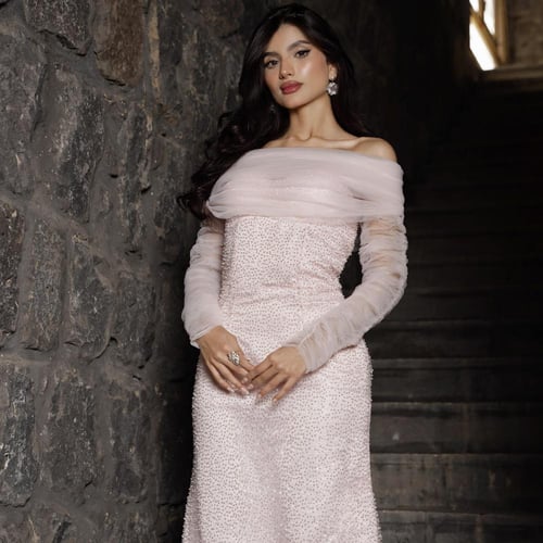 Grace in Pink Gown