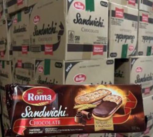 بسكويت روما ساندويتش شوكولاته ١٥٧ غرام