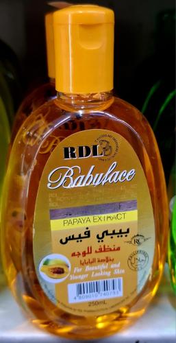 محلول منظف للوجه بابايا RDL ٢٥٠ مل