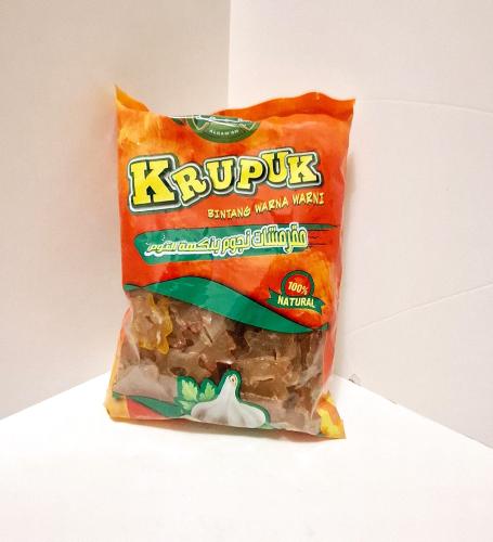 كروبك شكل نجمه بنكهه الثوم