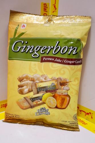 حلوى زنجبيل بنكهه العسل والليمون