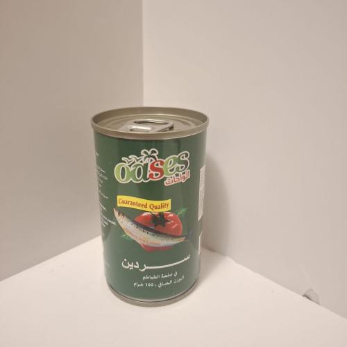 سردين بصلصل طماطم بارد