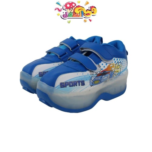 سكيت بإضاءة شكل سيارة