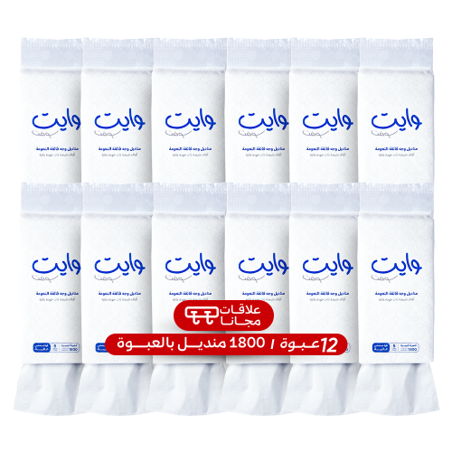 مناديل كبيرة معلقة ناعمة 12 عبوة