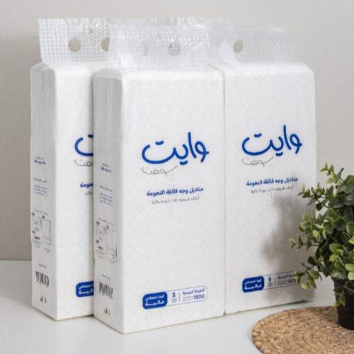 مناديل كبيرة معلقة ناعمة 4 عبوات