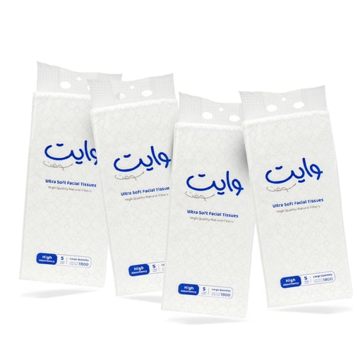 مناديل كبيرة معلقة ناعمة 4 عبوات
