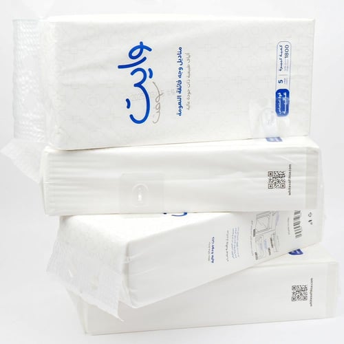 مناديل كبيرة معلقة ناعمة 4 عبوات