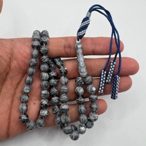 سبحة بكلايت نواعم 8 ملي مع كركوشة