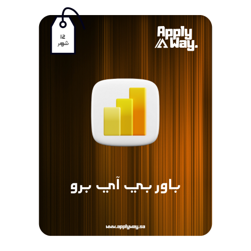 مايكروسوفت باور بي آي برو Power Bi ( 12 شهر )
