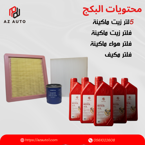 بكج صيانة ام جي 3