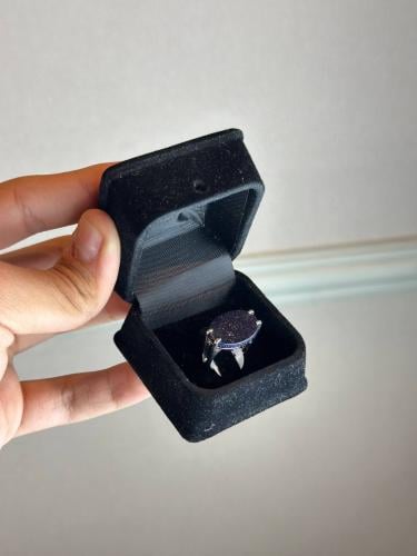 خاتم اسود لماع شنكار