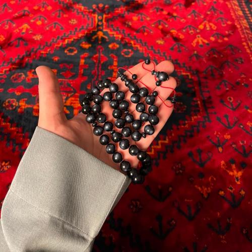 سبحه فاتوران تمليكه 51 خرزه أسمر مخلوط