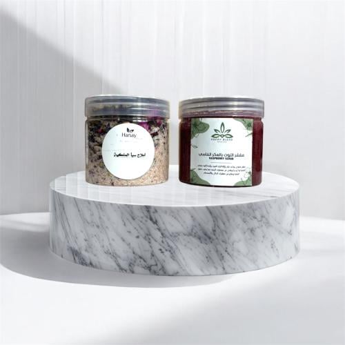 مقشر التوت وأملاح السبأ للتفتيح والتوريد 350جرام