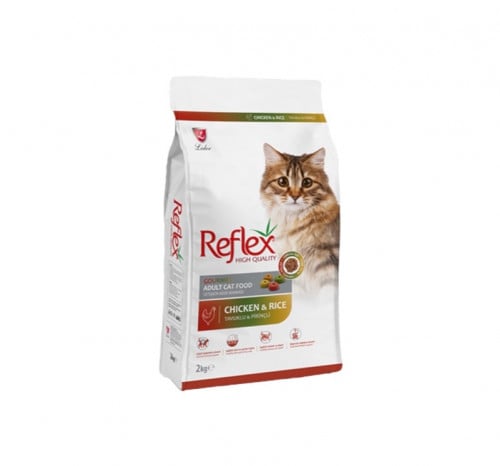 طعام جاف ريفلكس دجاج والارز 2kg
