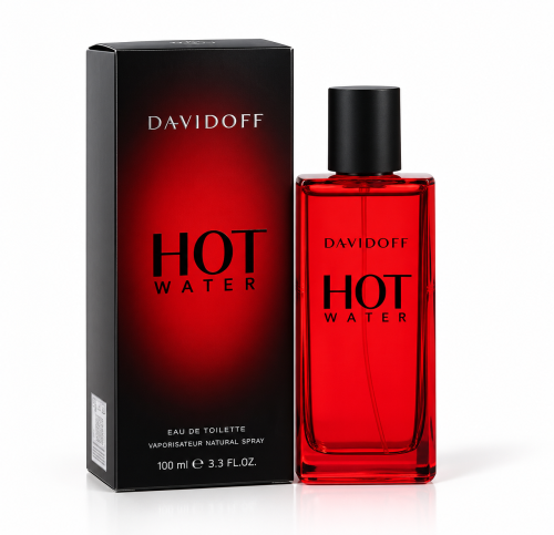 عطر دافيدوف هوت ووتر الاحمر الرجالي تواليت 110مل