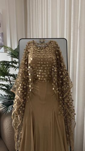 فستان لمعه استرتش