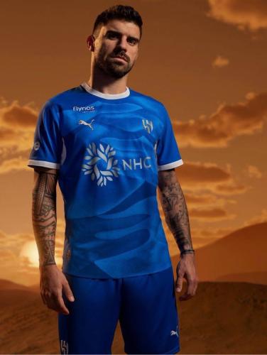 تيشيرت نادي الهلال السعودي الأساسي لموسم 2026/2027