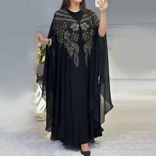 عباية فاخرة نسائية دبي – قفطان مغربي شيفون أنيق لحفلات الزفاف والعيد