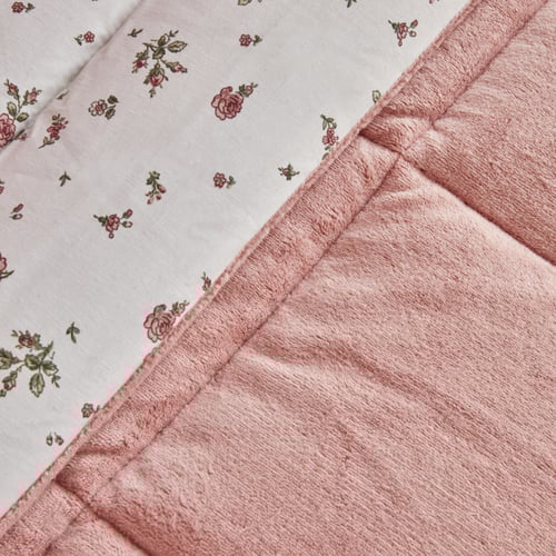 طقم مفارش مزدوج كوين Lorrie وردي