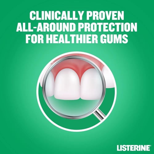 غسول الفم LISTERINE بطعم النعناع الهادئ